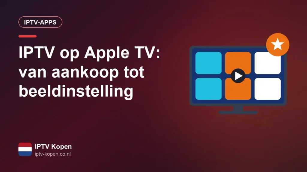 IPTV-app op Apple TV met de Siri Remote